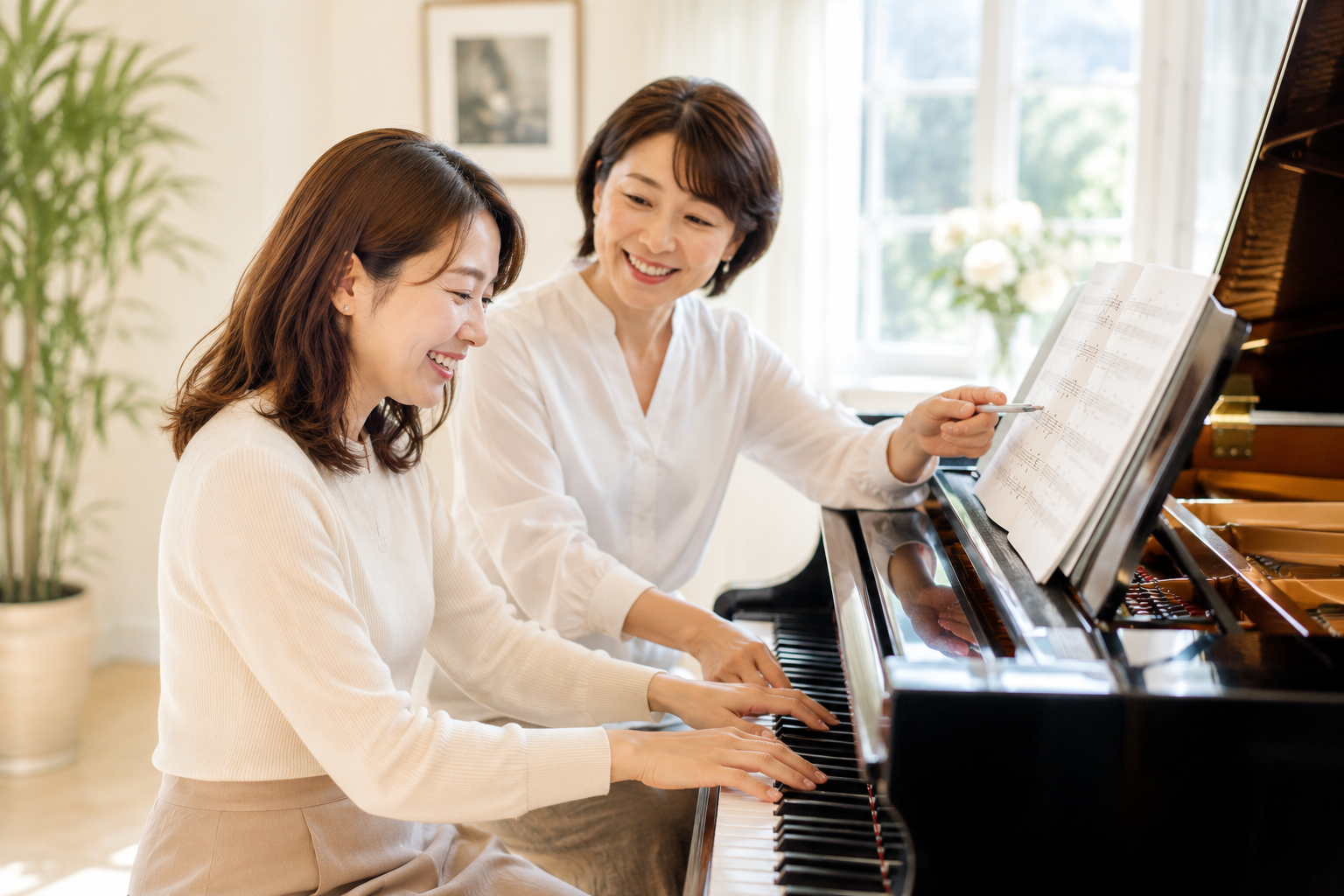 大人初心者のピアノレッスン