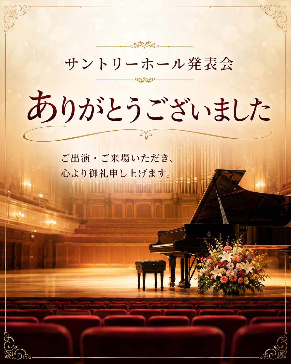 ピアノ発表会